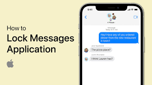 How to Lock Messages on Iphone